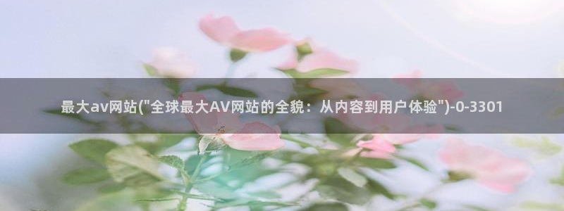 aV视频直播